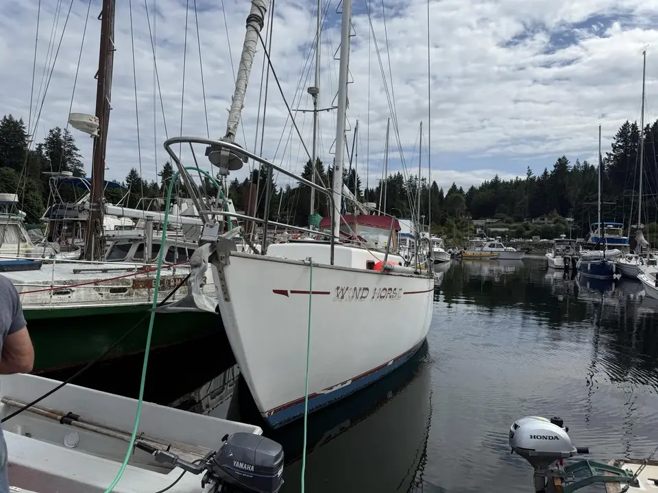 An Old Sailboat